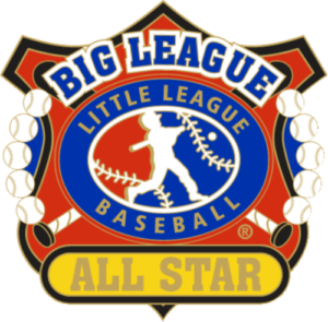 1 1/4" Big League All Star Baseball Pin-2817