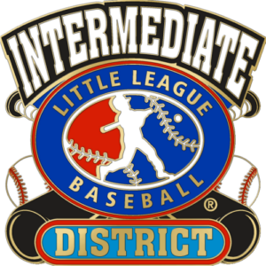 1 1/4" Intermediate District Baseball Pin-2825