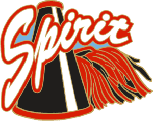 1" Spirit School Pin-2930