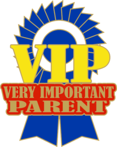 1" Very Important Parent Pin-2918