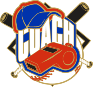 1 1/4" Coach Baseball Pin-2981