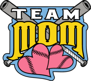 1.25" Team Mom Pin-2991
