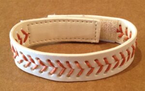 Baseball Stitch Leather Bracelet -3113