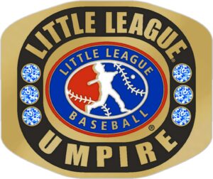 LLR-323 SALE-LITTLE LEAGUE UMPIRE RING size 14