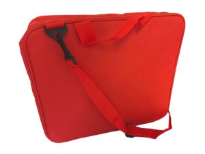 MEDIUM PIN BAG-RED/ORANGE