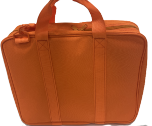 MEDIUM ORANGE PIN BAG