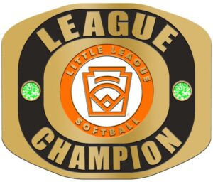 LLR-405 LEAGUE CHAMPION SOFTBALL RING-SIZE 8