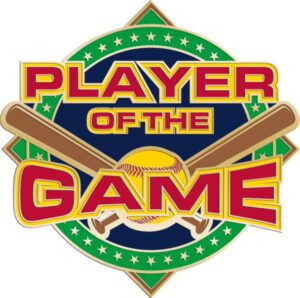 BB-729 PLAYER OF THE GAME SOFTBALL