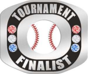 BB-751 TOURNAMENT FINALIST RING-SILVER