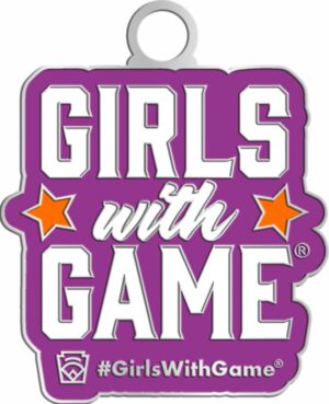 LL-M-S-GIRLS WITH GAME MEDAL-SILVER